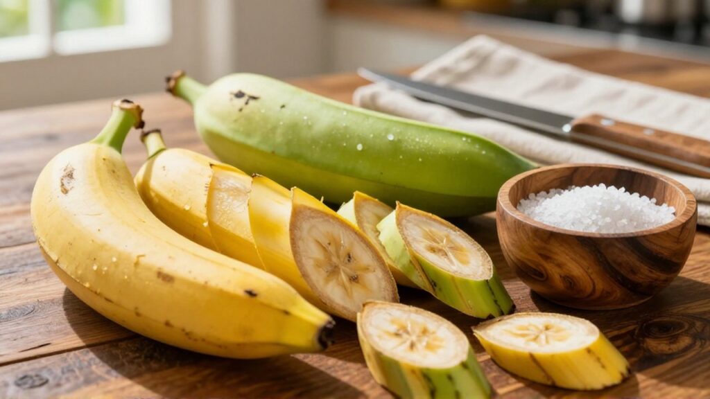 Slices of ripe yellow