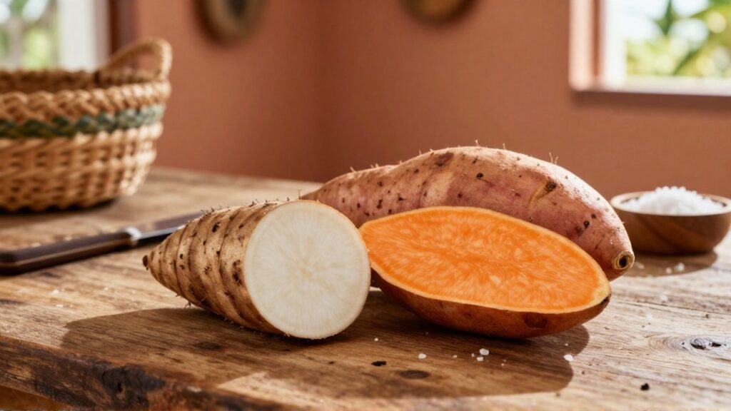 Sliced yucca